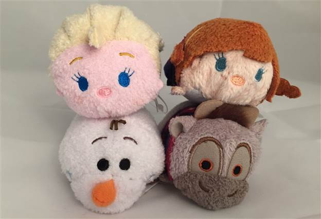 Japanese Disney Store Releases Frozen Tsum Tsums