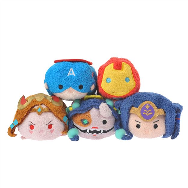 New Monster Strike Crossover Tsum Tsum set coming to the Japanese Disney Store October 7th!