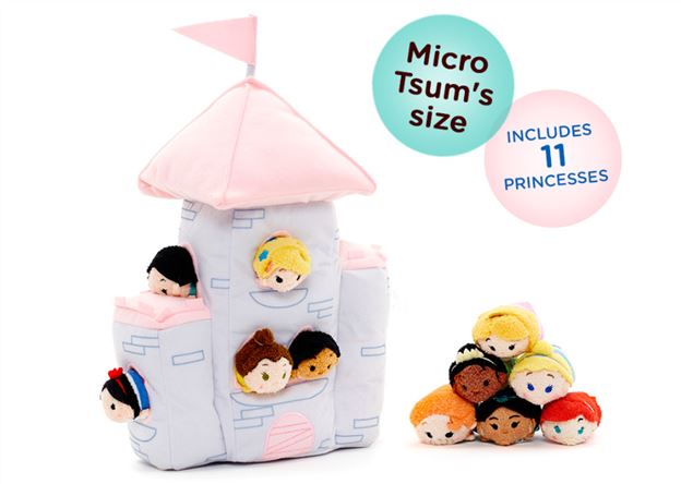 Tsum Tsum Plush News! Princess Micro Tsum Tsum set coming next month!