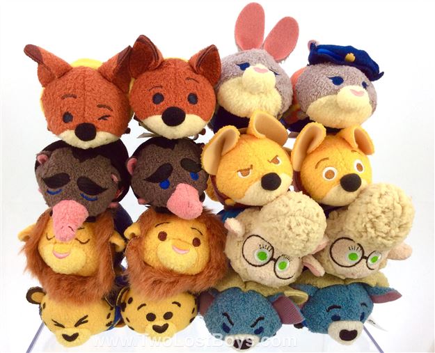 A closer look at the Target and Disney Store Zootopia Tsum Tsums