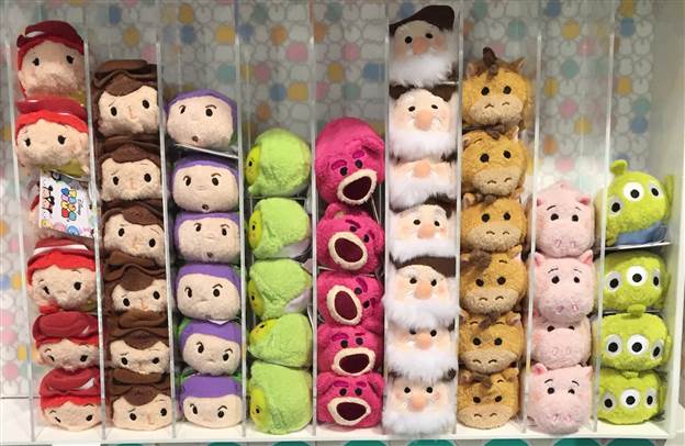 Toy Story and Christmas Tsums Now Available at the Disney Store!