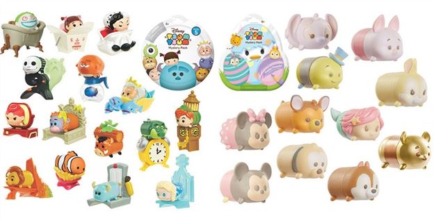 Tsum Tsum Vinyl News! Disney Series 5 and Pastel Parade Mystery Packs now available for pre-order!