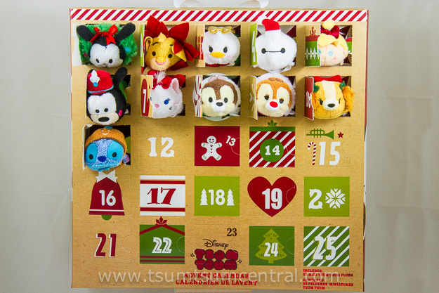 disney tsum tsum advent calendar 2016