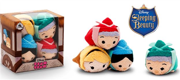 Tsum Tsum Plush News! More information about upcoming Sleeping Beauty Tsum Tsums and more!