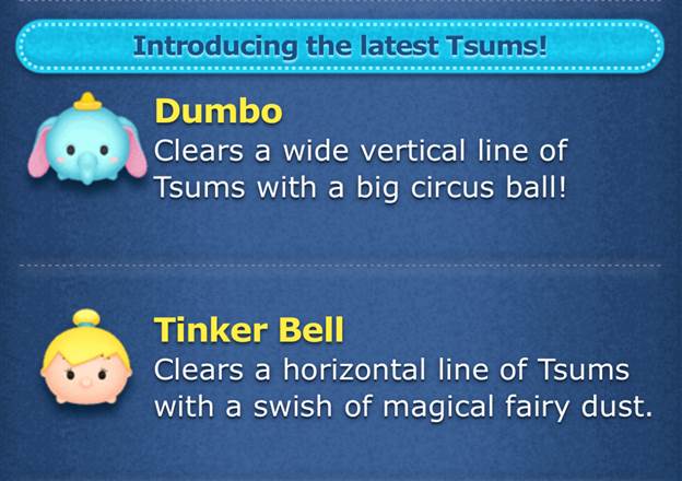 Dumbo and Tinker Bell Added to the Game!