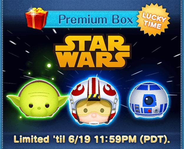 International Game Update! Star Wars Tsums added to game and Part 1 of Star Wars event coming soon!