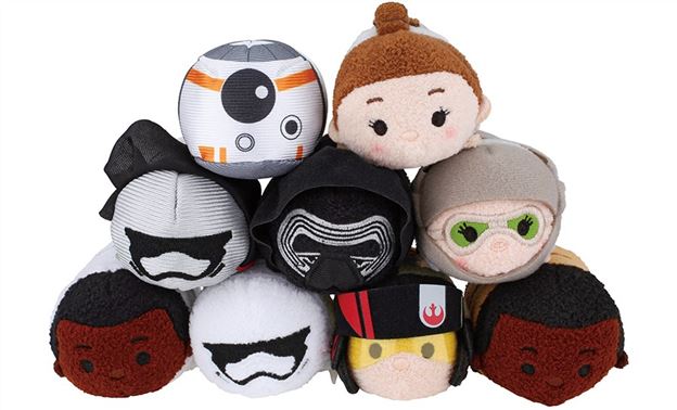 Tsum Tsum Plush News!  Japanese Disney Store announces Star Wars Force Awakens Tsum Tsums will be released on May 4th!
