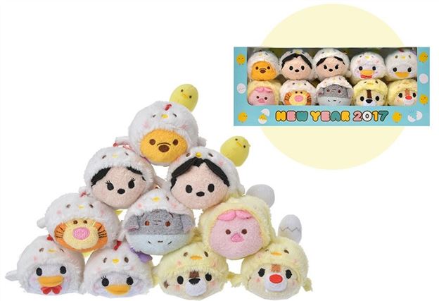 Japanese Disney Store News! Year of the Rooster, Valentine's Day, and Bird Tsum Tsums coming December 26th!  Lion King to follow in January!