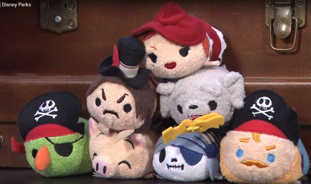 Pirates of the Caribbean Tsum Tsums coming to the Disney Parks in Early 2016!