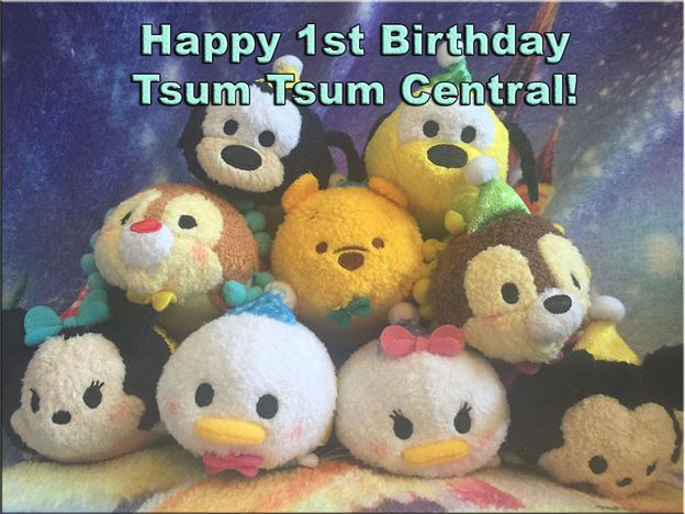 Happy 1st Birthday Tsum Tsum Central and D23 Expo Tsum Tsum News!