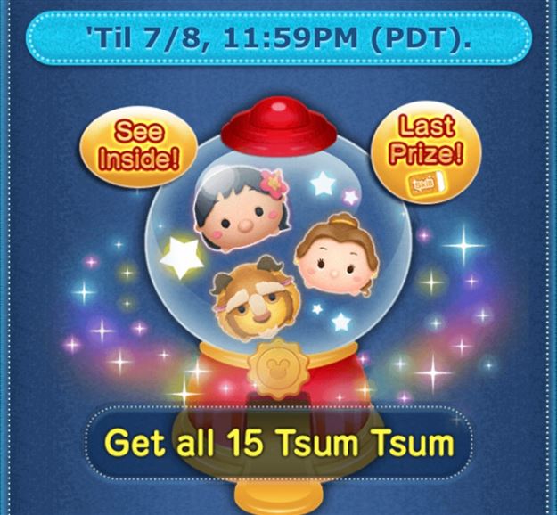 Tsum Tsum Game News! New Pickup Capsule now available with new Lilo Tsum!