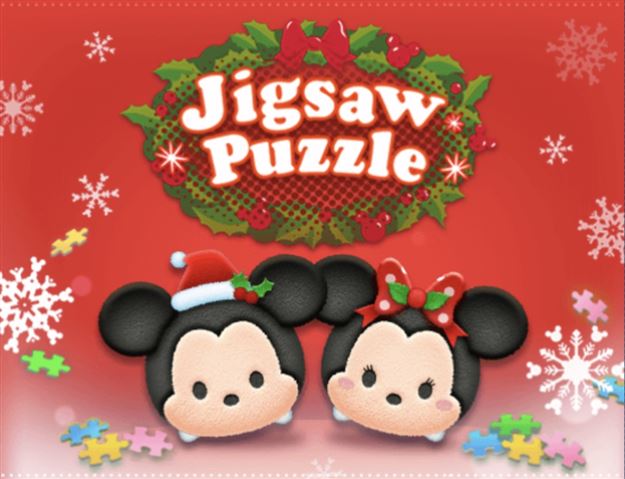 Disney Tsum Tsum Game News! Holiday Jigsaw Puzzle Event now live!!