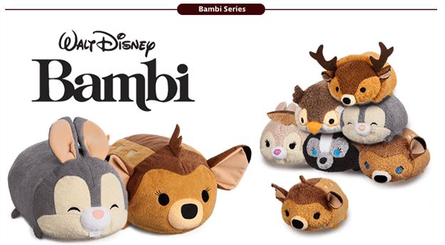 Tsum Tsum Plush News! Bambi Tsum Tsums coming soon!