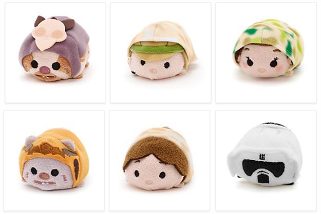 Happy Tsum Tsum Tuesday! UK and other European Disney Stores and US Disney Parks release Star Wars Endor Collection