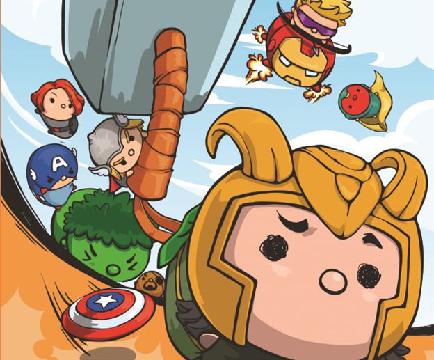 Marvel Tsum Tsum Comic 1st Issue now available!