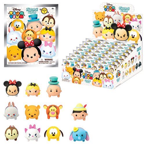 Tsum Tsum Key Chains available on Entertainment Earth and Tsum Tsum Squishies Series 2 coming soon!