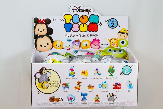 A look at the Tsum Tsum Stacking Vinyl Series 2 Mystery Stack Packs