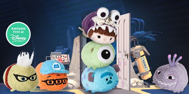 Happy Tsum Tsum Tuesday! Monsters, Inc Tsum Tsums released at the Disney Store!